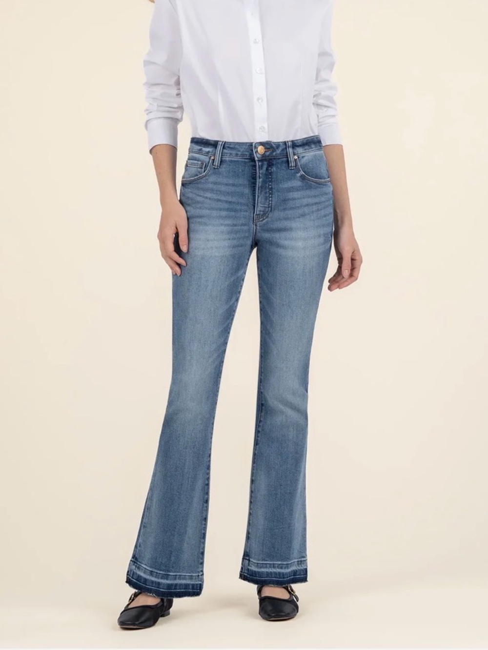 KUT from the Kloth Stella high rise flare sz 0/2